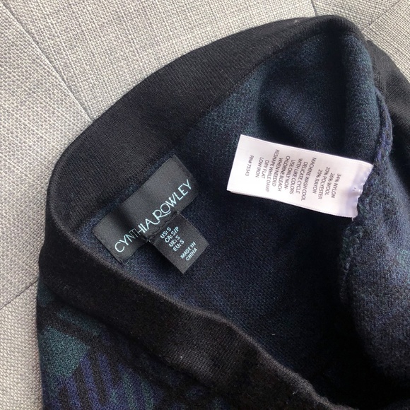 NWOT Cynthia Rowley • Tartan Wool Skirt - Picture 8 of 8